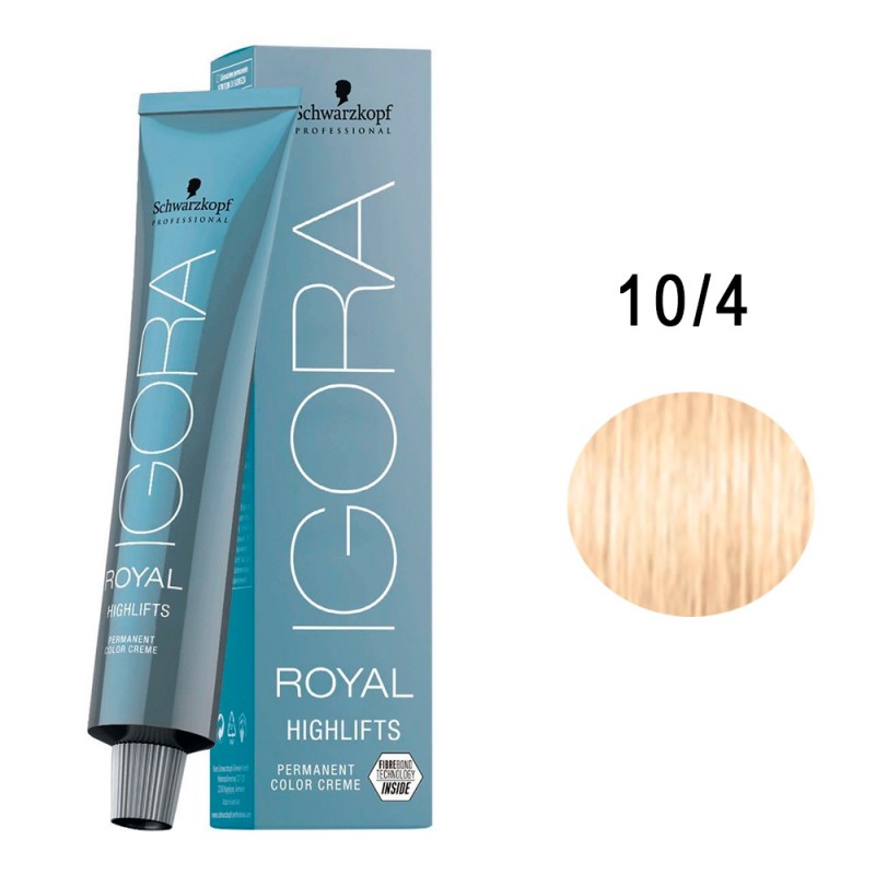 Tinte Igora Royal  HIGHLIFT 10-4 60 ML