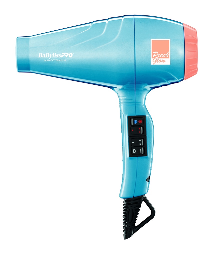 BaBylissPRO® BLOWER PEACH GLOW LIMITED EDITION 2000W (AZUL)