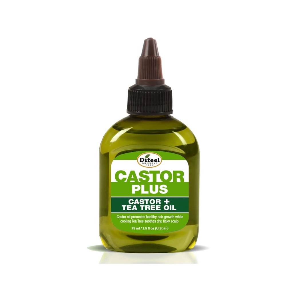 Castor Plus Hair Oil Tea Tree 2.5oz