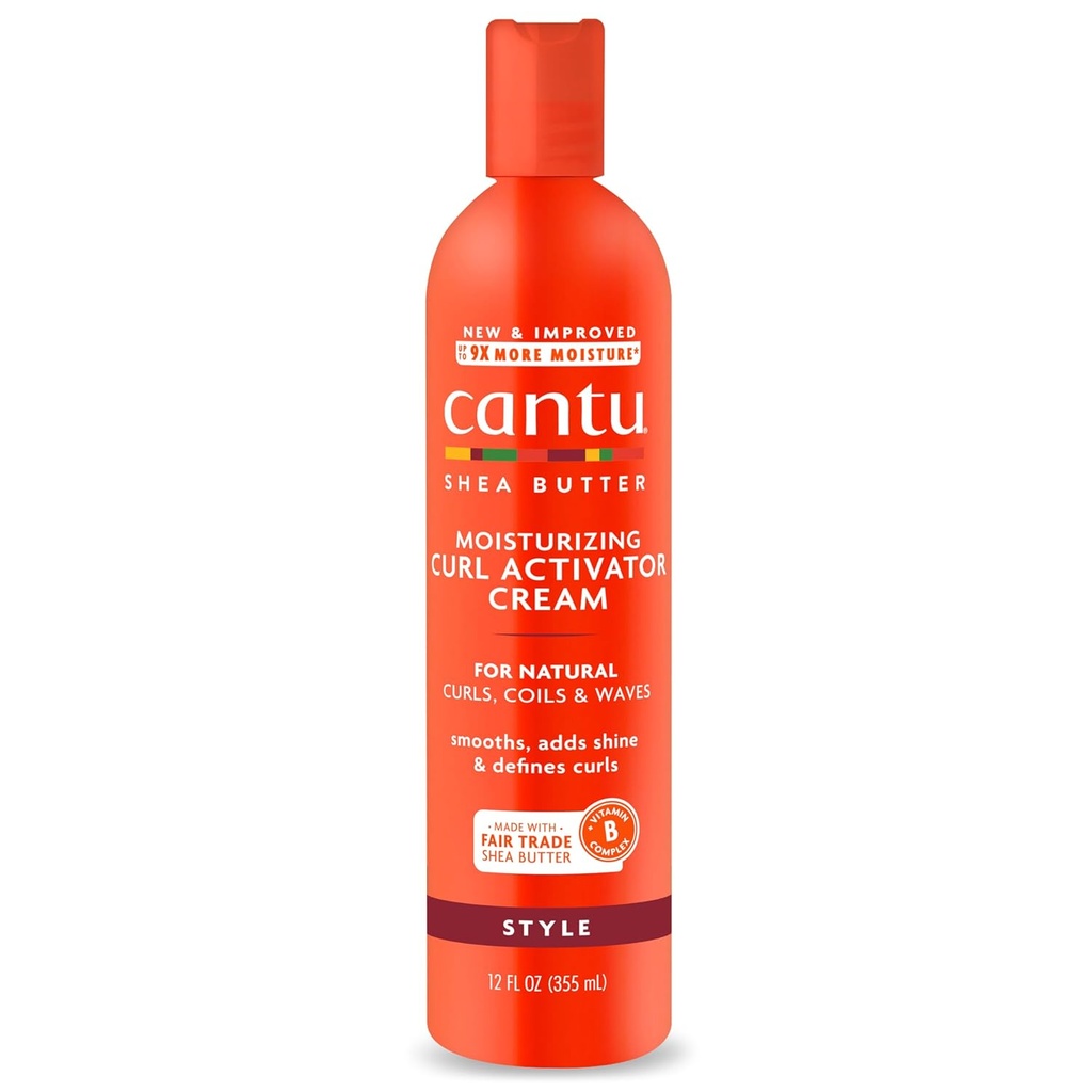 CANTU MOISTURIZING CURL ACTIVATOR CREAM 12OZ.