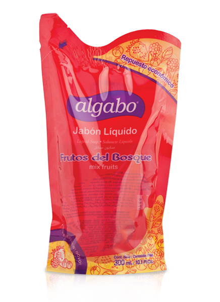 [6040895] ALGABO REPUESTO JABON LIQUIDO FRUTOS DEL BOSQUE.