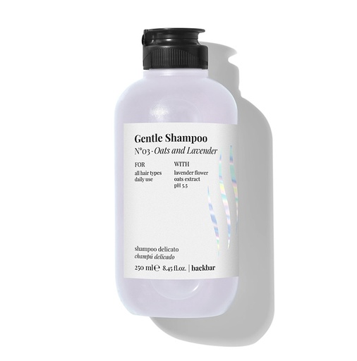 [FV7176] BACK BAR GENTLE SHAMPOO N°03 - Oats and Lavender 250ML