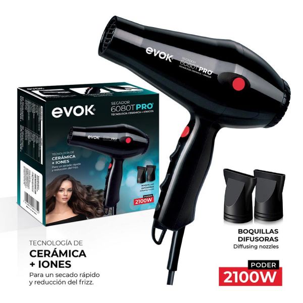 [EV-HD-6080-T] BLOWER CABELLO 2100 WATT  MOD 6080-T