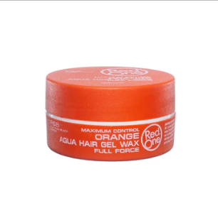 [RO6196] AQUA HAIR GEL WAX FULL FORCE ORANGE 150ML