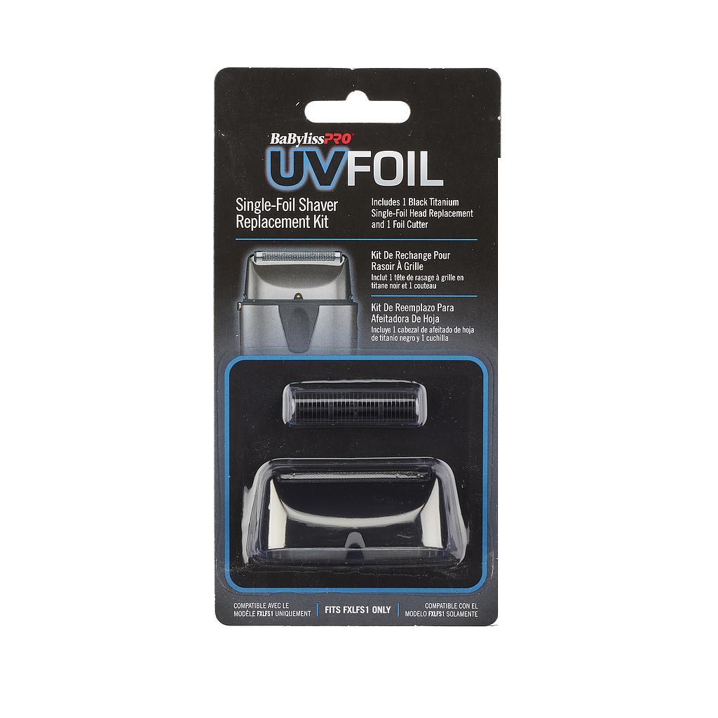 [FXLRF1] BaBylissPRO® SINGLE LITHIUM UV REPLACEMENT FOIL BLACK