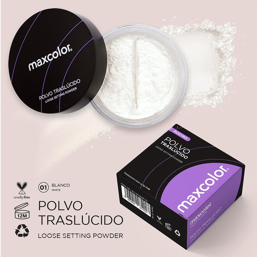 [EV-WY2107-01] POLVO TRASLUCIDO 01 MAXCOLOR