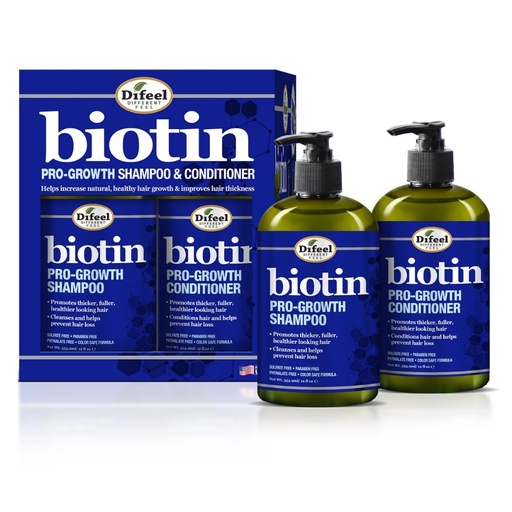 [DI0363] Biotin Pro-growth Shampoo & Conditioner 12 oz Kit