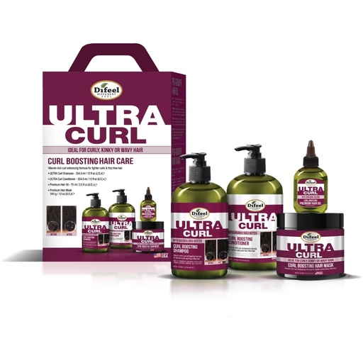 [DI0868] Ultra Curl Boosting Sha12 + Con12 + Oil + Mask Kit