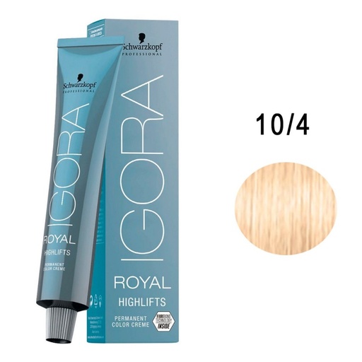 [IR-10-4] Tinte Igora Royal  HIGHLIFT 10-4 60 ML