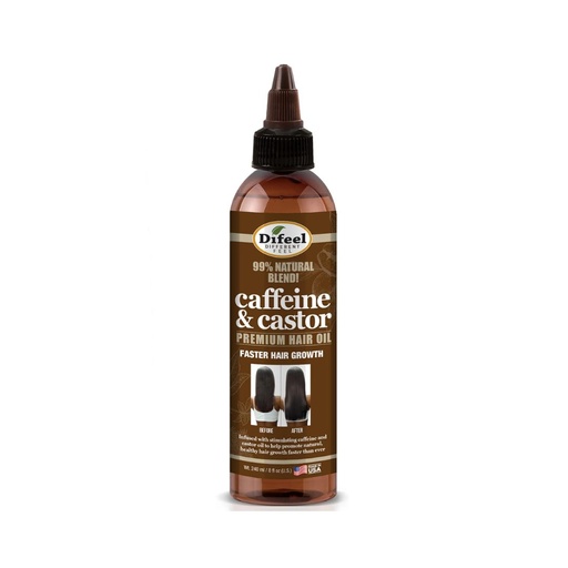 [SH48-CAF80] Caffeine and Castor Hair Oil 8oz