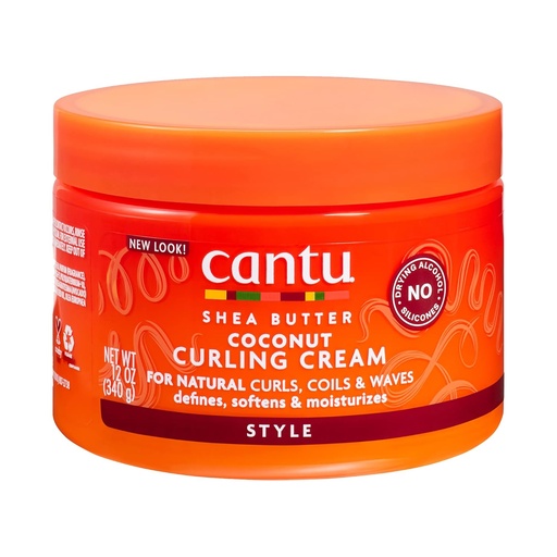 [08036] CANTU COCONUT CURLING CREAM 12OZ