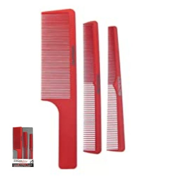 [BCOMBSET3] BARBEROLOGY COMBS SET